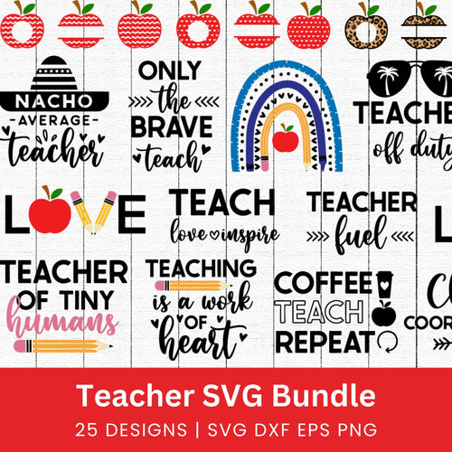 Teacher SVG Bundle