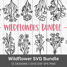 Load image into Gallery viewer, Wildflower SVG Bundle