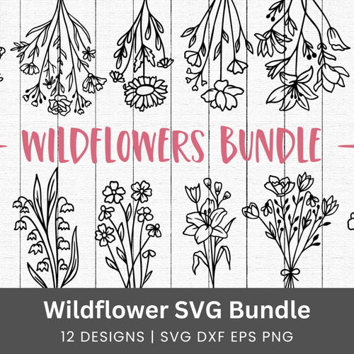 Wildflower SVG Bundle