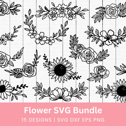 Flower SVG Bundle