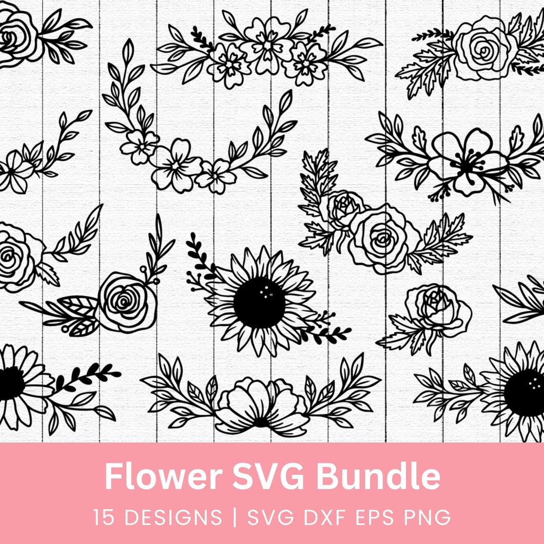 Flower SVG Bundle