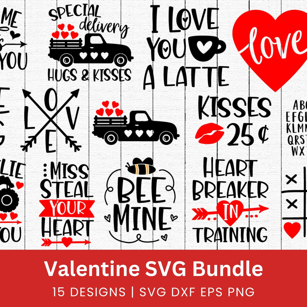 Valentine SVG Bundle