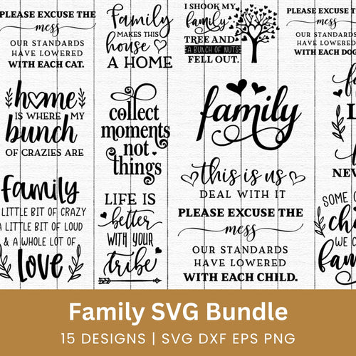 Family SVG Bundle