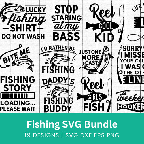 Fishing SVG Bundle