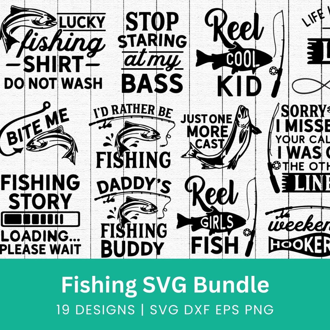 Fishing SVG Bundle