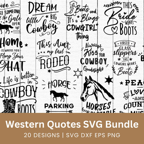 Western SVG Bundle