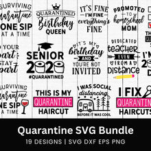 Load image into Gallery viewer, Quarantine SVG Bundle