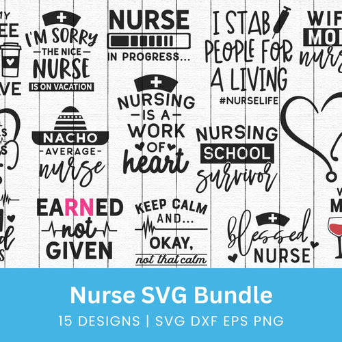 Nurse SVG Bundle
