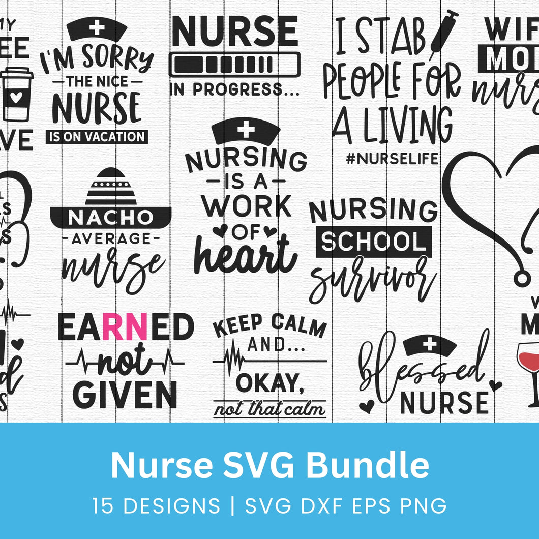Nurse SVG Bundle