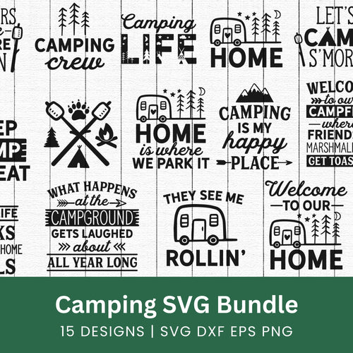 Camping SVG Bundle
