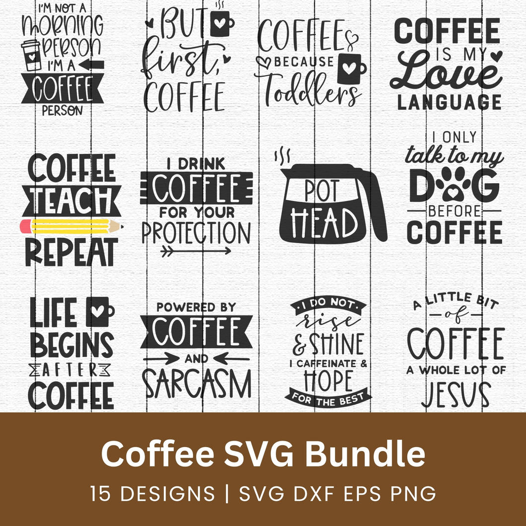 Coffee SVG Bundle