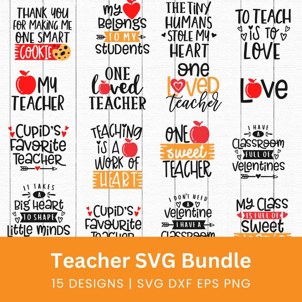 Teacher SVG Bundle