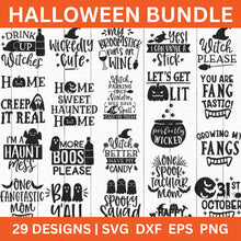 Load image into Gallery viewer, Halloween SVG Bundle