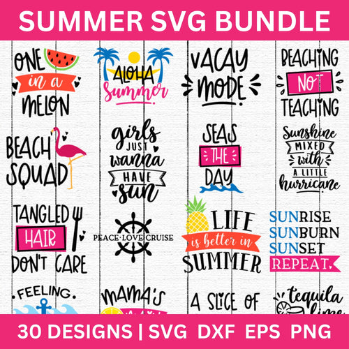 Summer SVG Bundle