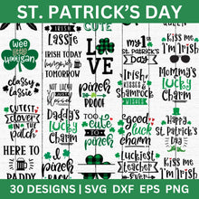 Load image into Gallery viewer, St. Patrick&#39;s Day SVG Bundle