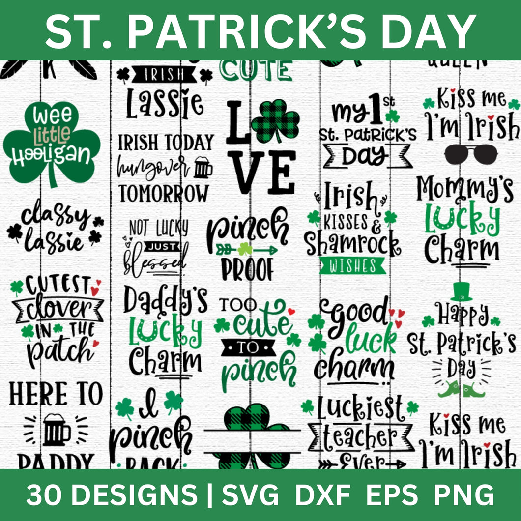 St. Patrick's Day SVG Bundle