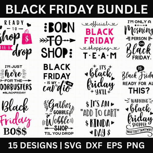 Black Friday SVG Bundle