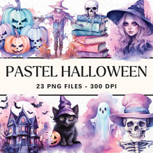 Load image into Gallery viewer, Pastel Halloween Clipart Sublimation