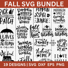 Load image into Gallery viewer, Fall SVG Bundle