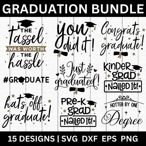 Graduation SVG Bundle