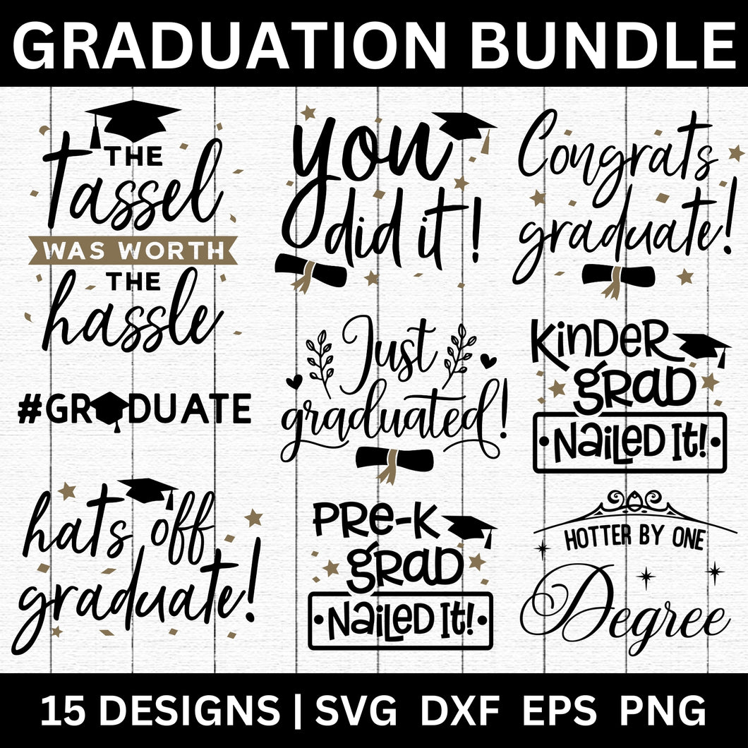 Graduation SVG Bundle