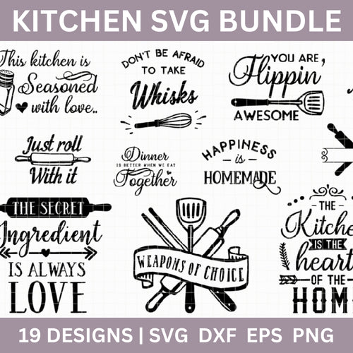 Kitchen SVG Bundle