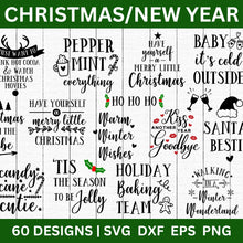 Load image into Gallery viewer, Christmas, New Year SVG Bundle