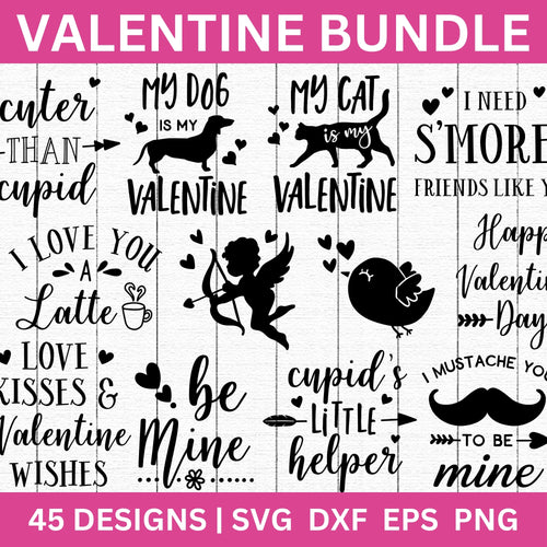 Valentine SVG Bundle