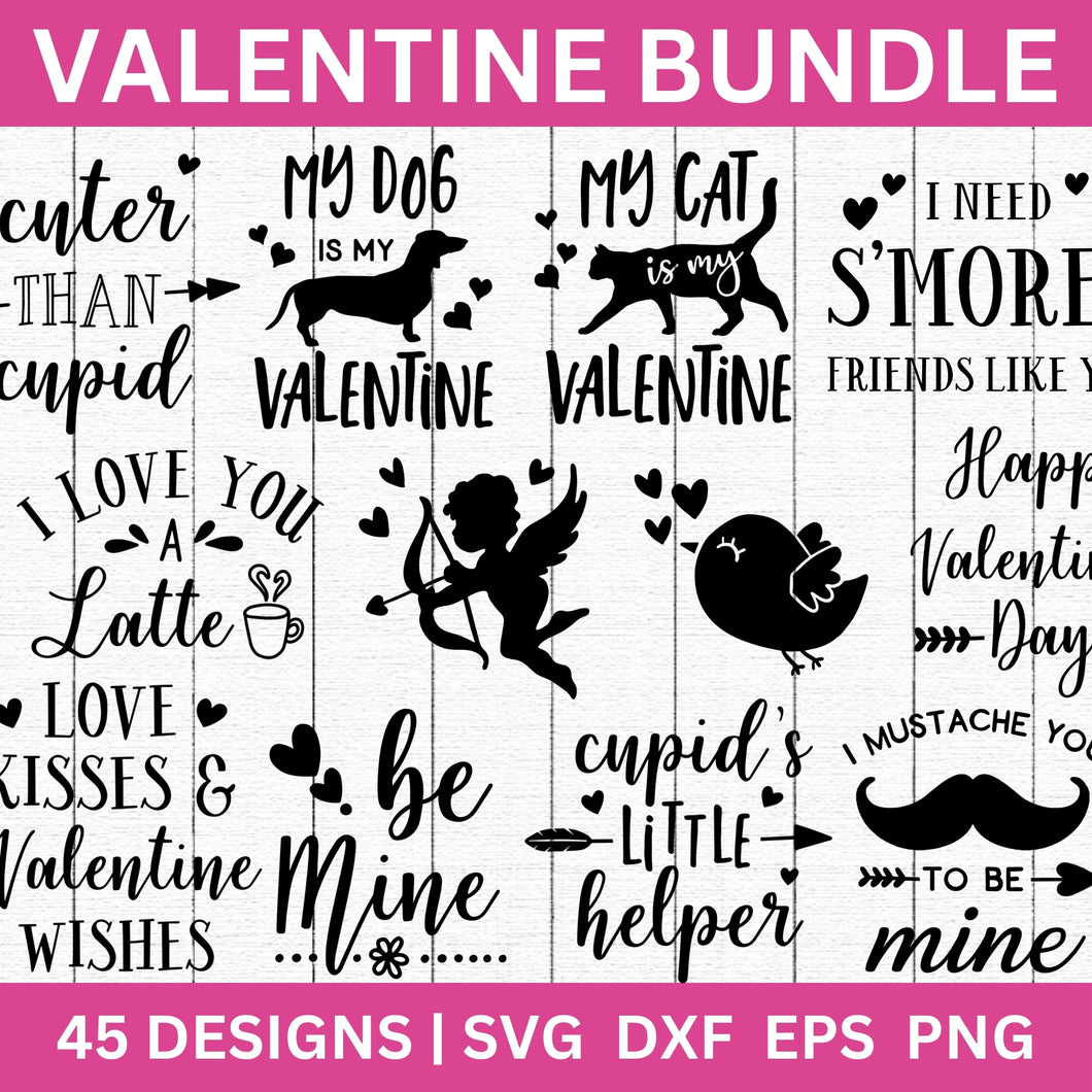 Valentine SVG Bundle