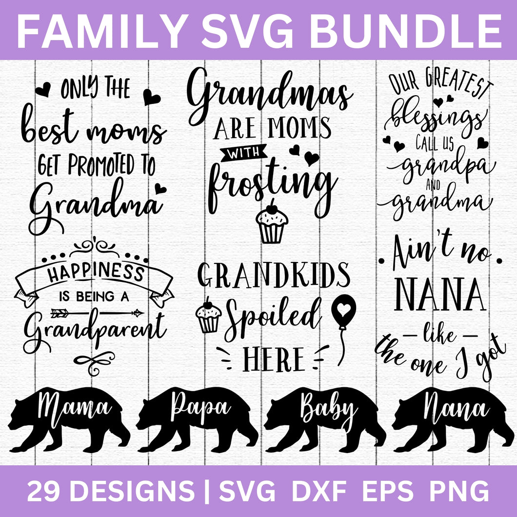 Family SVG Bundle