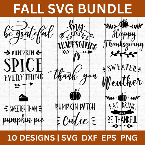 Fall SVG Bundle