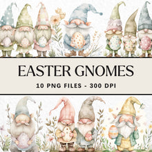 Load image into Gallery viewer, Easter Gnome Clip Art Bundle Digital Download
