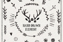 Load image into Gallery viewer, Hand Drawn Elements Illustration SVG Bundle