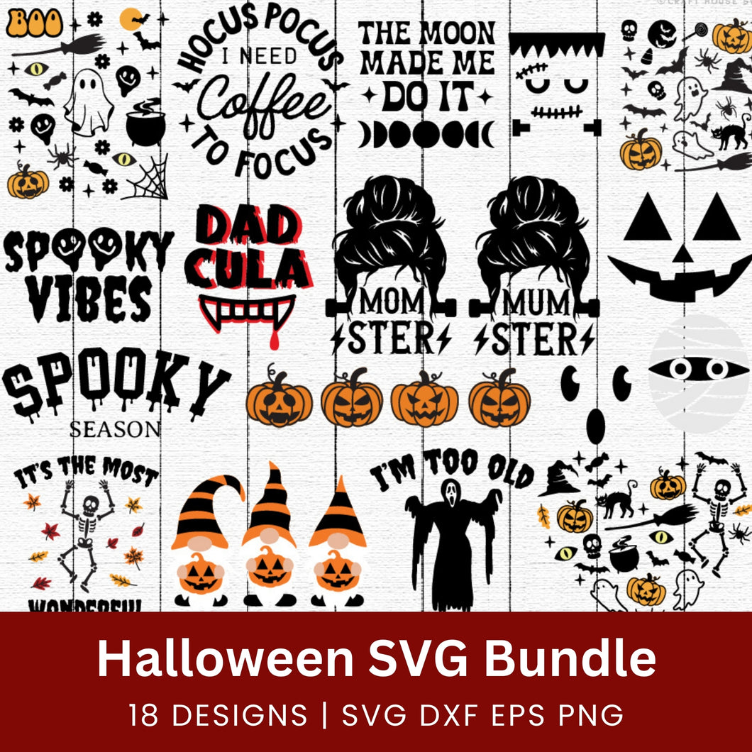 Halloween Shirt SVG Bundle