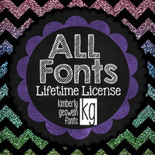 Load image into Gallery viewer, 2 Tone Alphabet Letters for Layering Name Decals Digital File SVG DXF