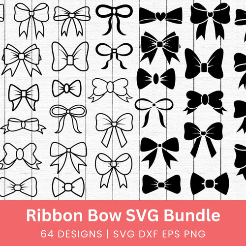 Ribbon Bow SVG Bundle