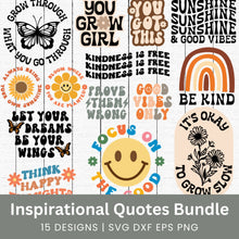 Load image into Gallery viewer, Inspirational Quotes SVG Bundle