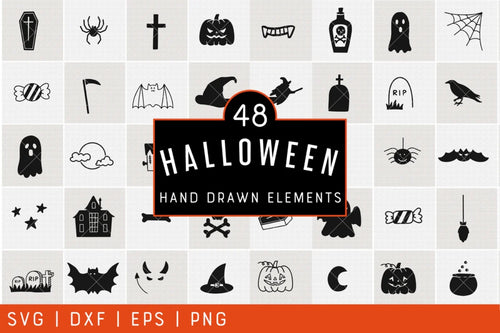 Halloween Illustration SVG Bundle