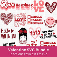 Load image into Gallery viewer, Valentines SVG Bundle