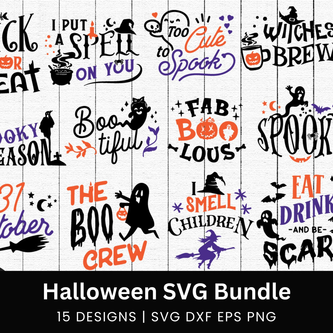 Halloween SVG Bundle