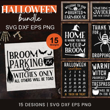 Load image into Gallery viewer, Vintage Halloween SVG Bundle