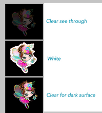 Load image into Gallery viewer, Sticker 18F Narwhal Whale