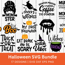 Load image into Gallery viewer, Halloween SVG Bundle