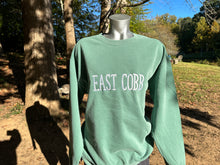 Load image into Gallery viewer, East Cobb Embroidered Comfort Colors Adult Crewneck Sweatshirt