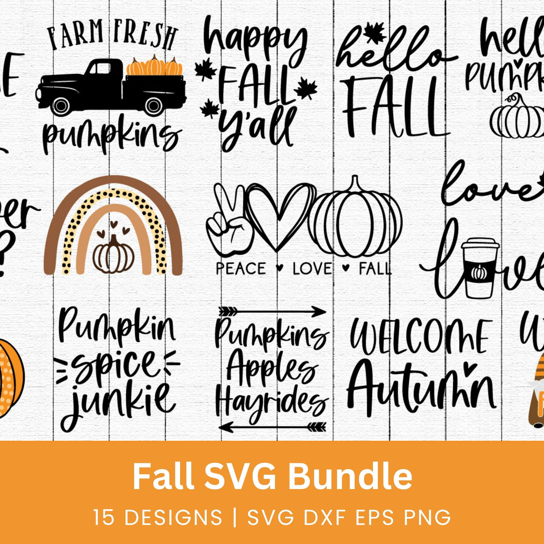 Fall SVG Bundle