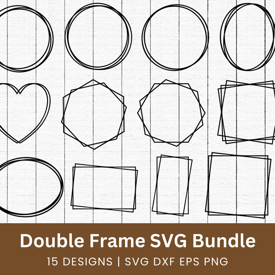Double Frame SVG Bundle
