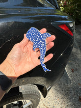 Load image into Gallery viewer, Blue Whale Shark Car or Refrigerator Magnet 4 x 2 inches