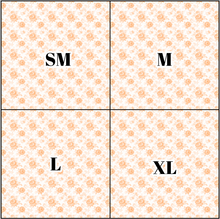 Load image into Gallery viewer, Printed Vinyl &amp; HTV Orange Toile B Patterns 12 x 12 inch sheet