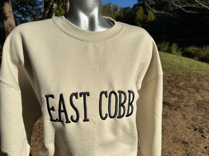 East Cobb Embroidered Gildan Adult Crewneck Sweatshirt