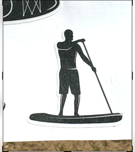 Sticker Sheet | Stand Up Paddle Board SUP | Sticker Set